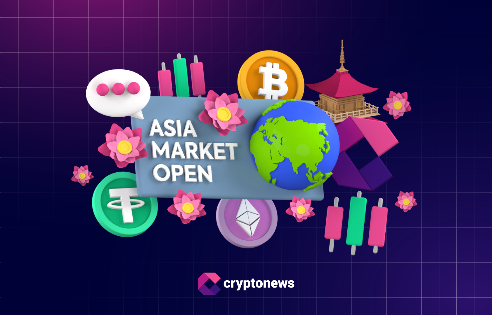 Asia Market Open: Bitcoin Edges Lower As Fed Rate-Cut Boosts Stocks