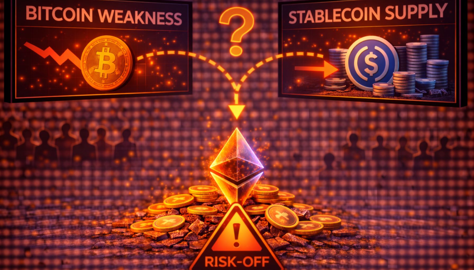 Bitcoin Weakness Persists: Stablecoin Supply Signals Risk-Off Environment