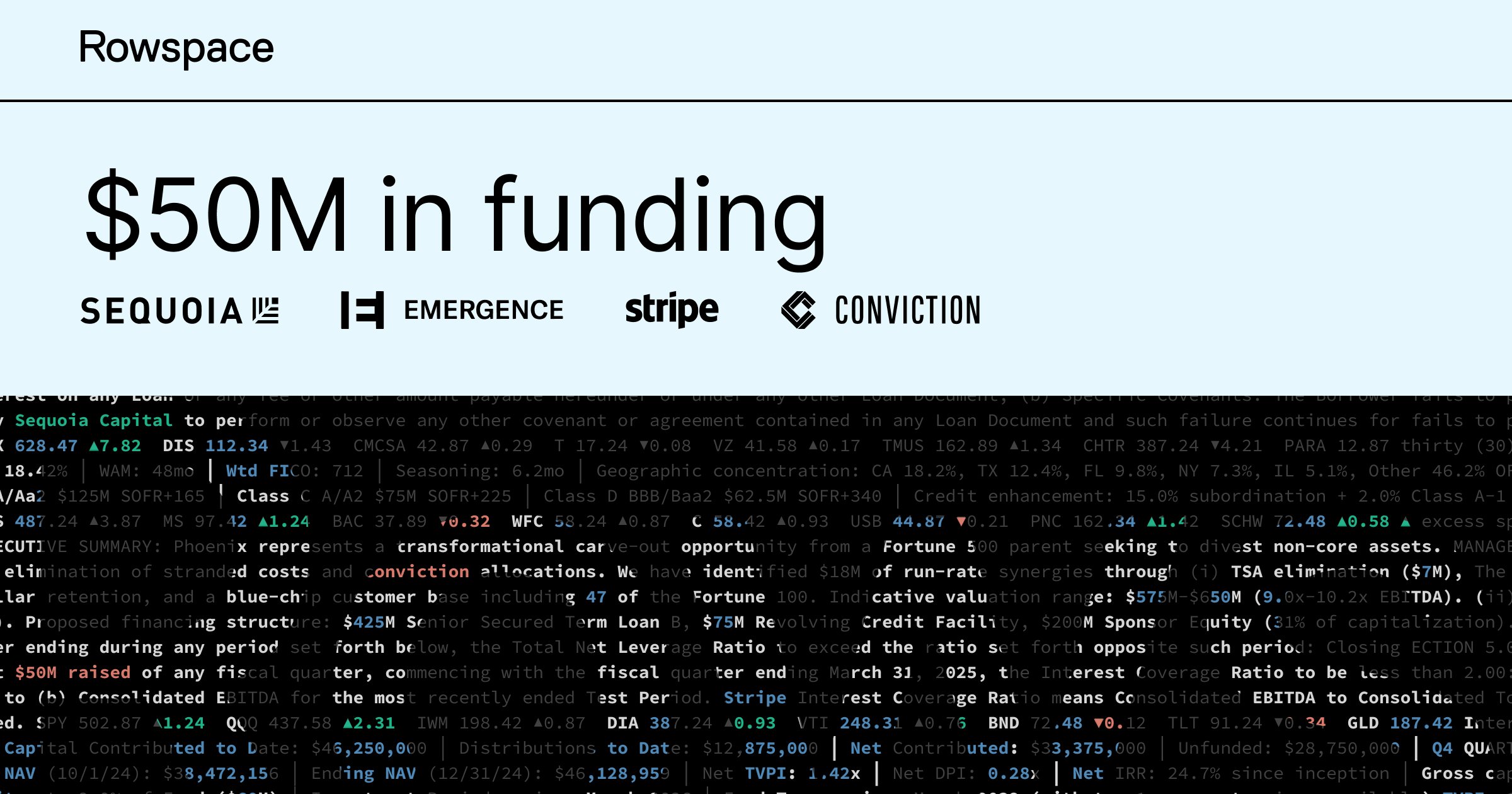 Rowspace Raises $50M to Bring AI for Private Equity Out of the Back Office