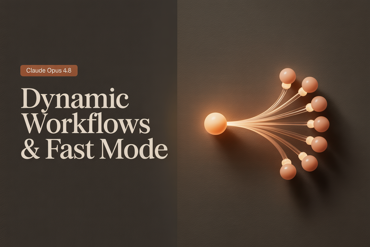 Anthropic Ships Claude Opus 4.8 Alongside Dynamic Workflows and Cheaper Fast Mode, With Workflows Capped at 1,000 Subagents