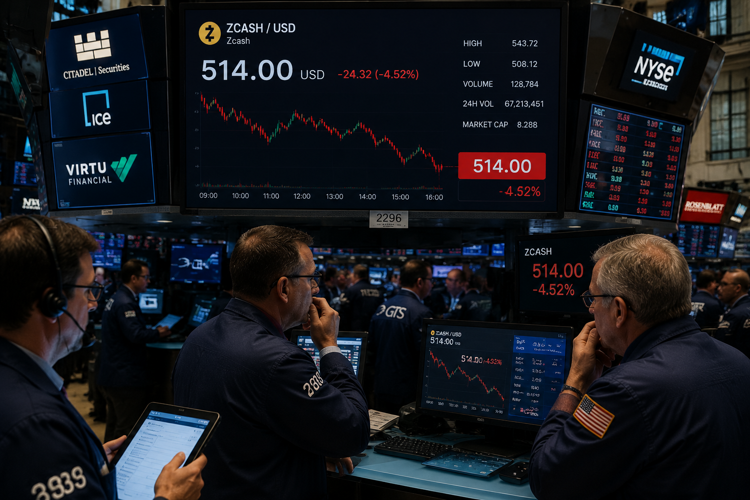 ZEC dips toward the 50-Day EMA as momentum softens