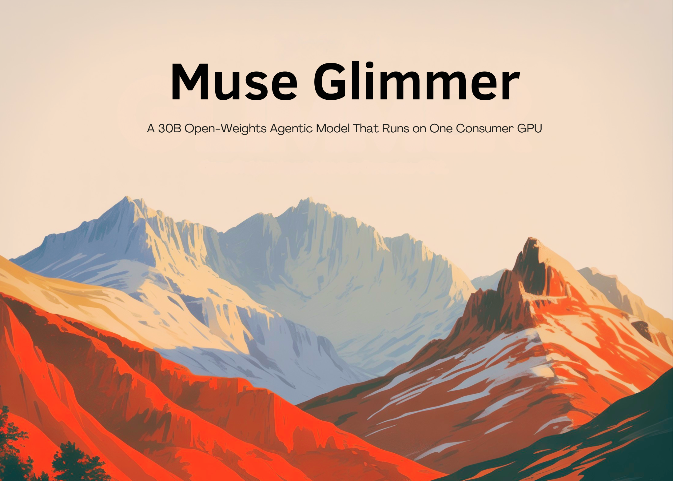 Meta AI Releases Muse Glimmer: A 30B Open-Weights Agentic Model That Runs on One Consumer GPU